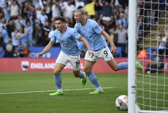 Tân binh lập đại công, Liverpool hạ gục Man City ở Siêu cúp Anh - Ảnh 5.