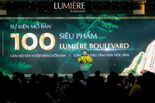 100 căn hộ có tầm nhìn tuyệt mỹ của LUMIÈRE Boulevard hết hàng ngay sau mở bán - Ảnh 1.