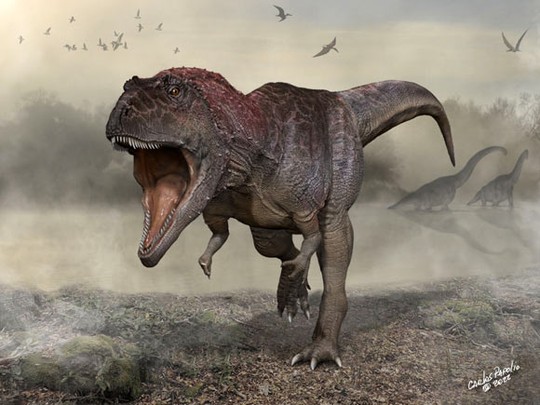Đào được loài khủng long khổng lồ chưa từng thấy trên thế giới - Ảnh 1.