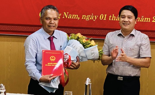 Quảng Nam công bố quyết định bổ nhiệm 3 phó giám đốc sở - Ảnh 1.