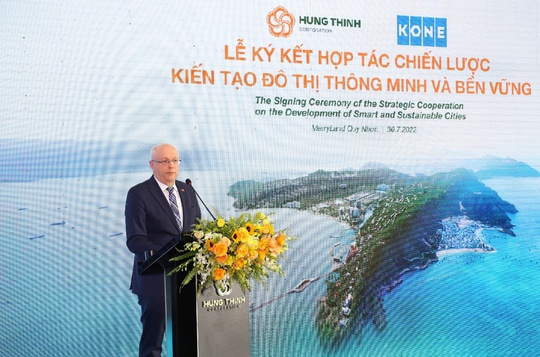 Tập đoàn Hưng Thịnh hợp tác chiến lược với KONE Việt Nam kiến tạo đô thị thông minh và bền vững - Ảnh 2.