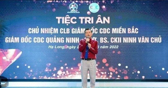 Cựu giám đốc CDC Quảng Ninh bị tạm dừng xét tặng danh hiệu Thầy thuốc Nhân dân - Ảnh 1.