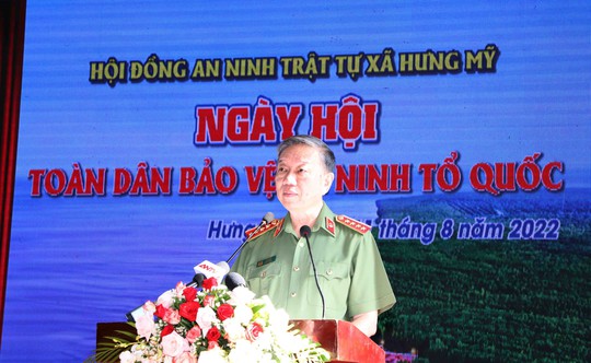 Bộ trưởng Tô Lâm lưu ý những vấn đề để phát triển phong trào bảo vệ an ninh Tổ quốc - Ảnh 2.