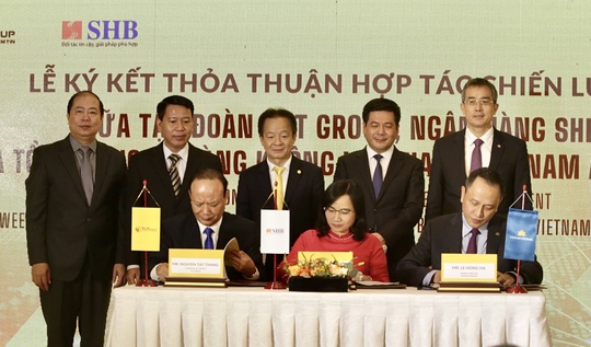 T&T Group, SHB hợp tác chiến lược với Vietnam Airlines và Đường sắt Việt Nam - Ảnh 2.