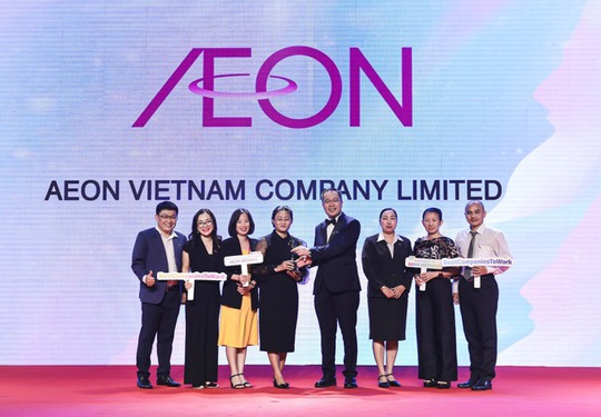 AEON Việt Nam - “Nơi làm việc tốt nhất châu Á 2022” 4 năm liên tiếp - Ảnh 1.