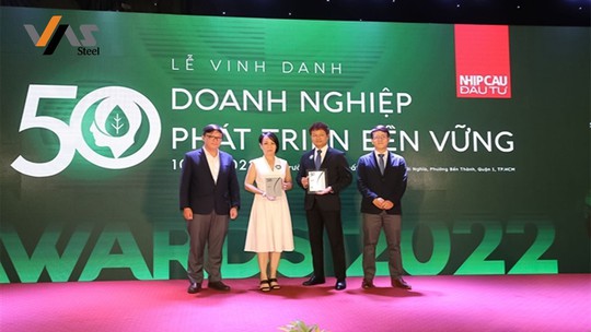 VAS được vinh danh Top 50 Doanh nghiệp Phát triển Bền vững tiêu biểu 2022 - Ảnh 2.