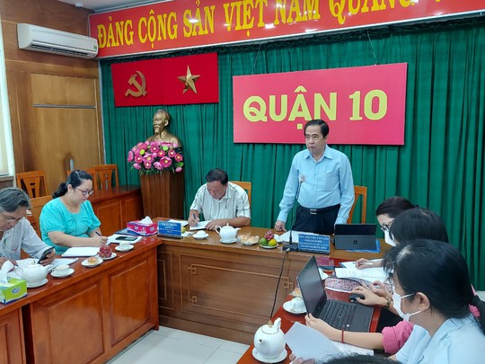 Quận 10, TP HCM: Hoàn tất hỗ trợ tiền thuê nhà cho người lao động trước ngày 24-8 - Ảnh 1.