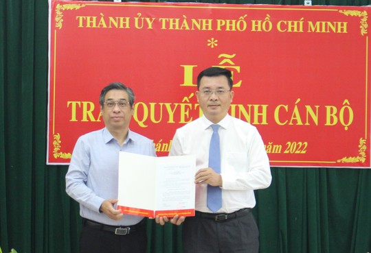 Ông Võ Đức Thanh giữ chức Chủ tịch UBND huyện Bình Chánh - Ảnh 1.