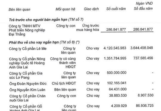 Hoàng Anh Gia Lai bị phạt vì cho bầu Đức và nhiều cổ đông vay tiền - Ảnh 1.