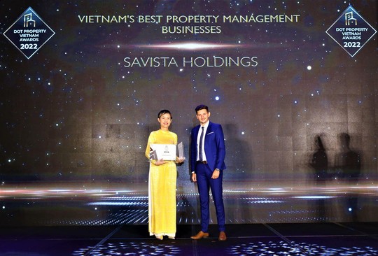 SAVISTA Holdings đạt giải “Nhà quản lý bất động sản tốt nhất Việt Nam 2022” - Ảnh 1.