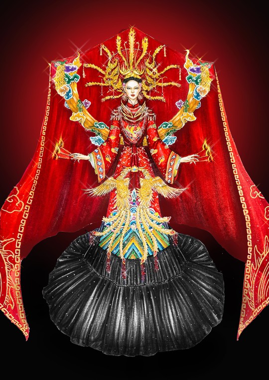 Những mẫu thiết kế trang phục dân tộc không tưởng - Ảnh 25.