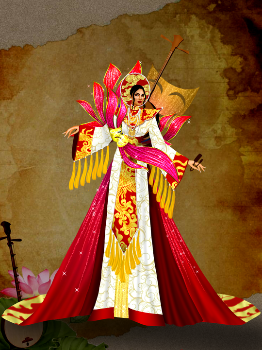 Những mẫu thiết kế trang phục dân tộc không tưởng - Ảnh 11.