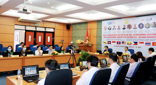 Trường ĐH An Giang có thêm 4 chương trình đạt chuẩn kiểm định AUN - Ảnh 1.