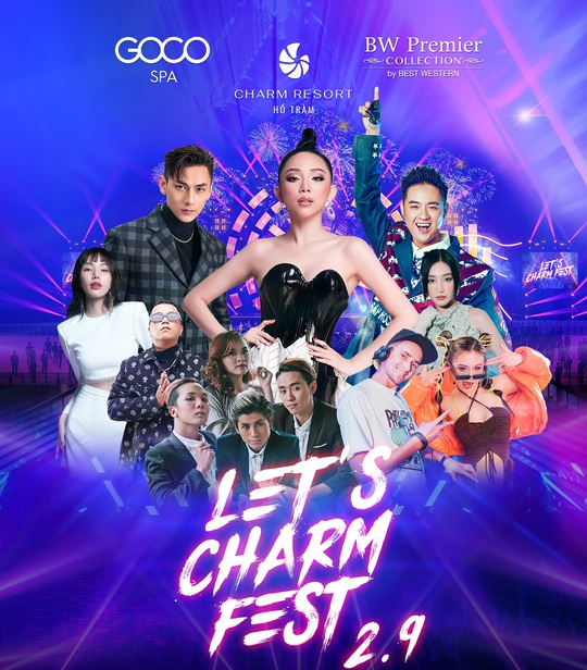 Nhiều hoạt động hấp dẫn trong sự kiện Let’s Charm Fest tại Hồ Tràm dịp 2-9 - Ảnh 1.