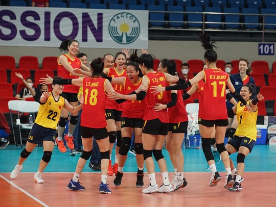 Hạ Đài Bắc Trung Hoa, tuyển Việt Nam vào bán kết bóng chuyền nữ châu Á - Ảnh 6.