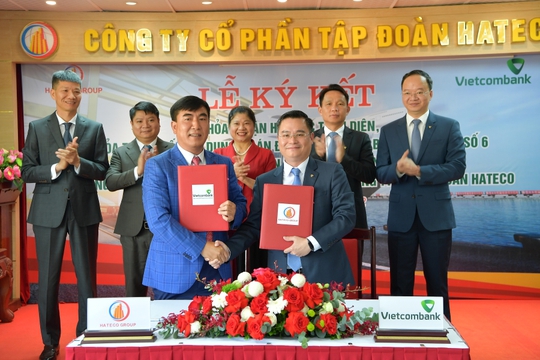 Vietcombank cấp tín dụng cho Hateco Group đầu tư xây dựng bến cảng - Ảnh 1.