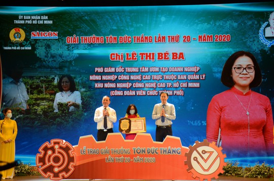 10 cá nhân đạt Giải thưởng Tôn Đức Thắng năm 2022 - Ảnh 1.