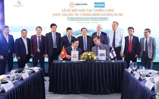 Kỳ vọng hợp tác giữa KONE Việt Nam và Tập đoàn Hưng Thịnh - Ảnh 1.
