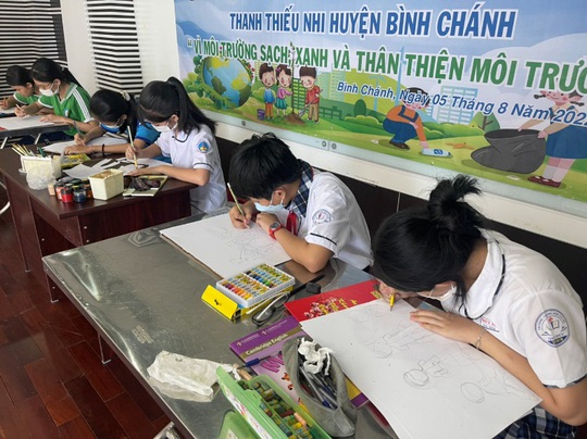 Thanh thiếu niên Bình Chánh với môi trường xanh tại VWS - Ảnh 4.