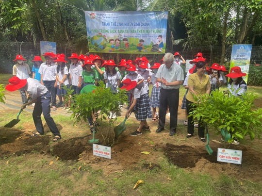 Thanh thiếu niên Bình Chánh với môi trường xanh tại VWS - Ảnh 6.