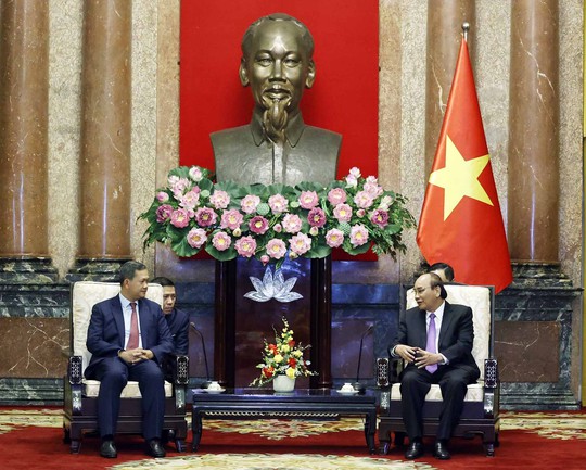 Chủ tịch nước tiếp Phó Tổng tư lệnh Quân đội Hoàng gia Campuchia - Ảnh 2.