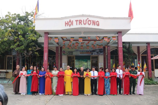 Ra mắt Không gian Văn hóa Hồ Chí Minh tại chùa Long Hoa - Ảnh 1.