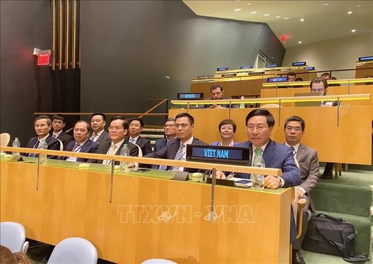 Phó Thủ tướng Thường trực phát biểu tại thảo luận cấp cao Đại hội đồng Liên Hiệp Quốc - Ảnh 3.