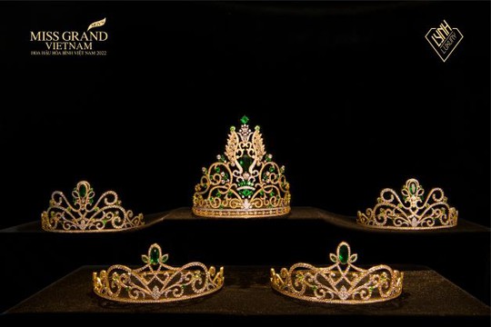 Cuộc thi nhan sắc đầu tiên trao 5 vương miện cho hoa hậu, á hậu - Ảnh 3.