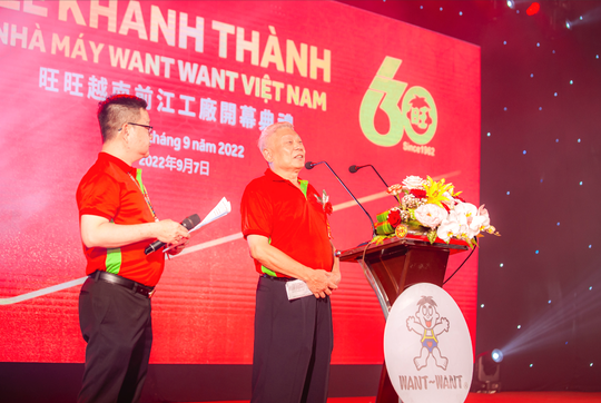 Tập đoàn Want Want khánh thành nhà máy thực phẩm tại Việt Nam - Ảnh 2.