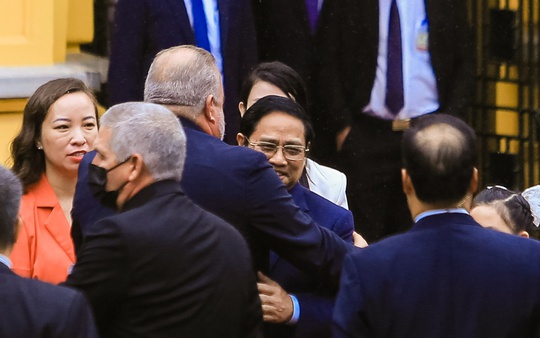 Thủ tướng Phạm Minh Chính đón Thủ tướng Cuba lần đầu thăm chính thức Việt Nam - Ảnh 4.