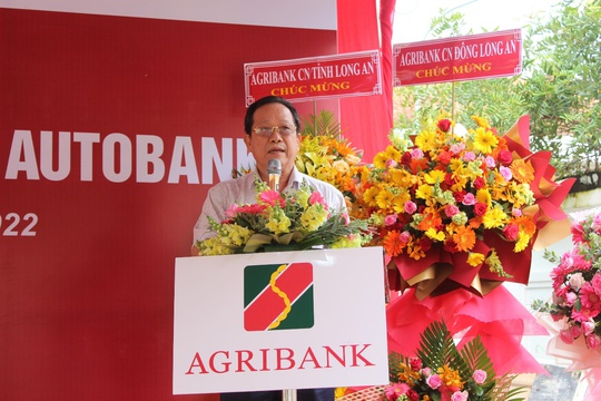 Agribank khai trương CDM đầu tiên tại huyện biên giới Đức Huệ - Ảnh 3.
