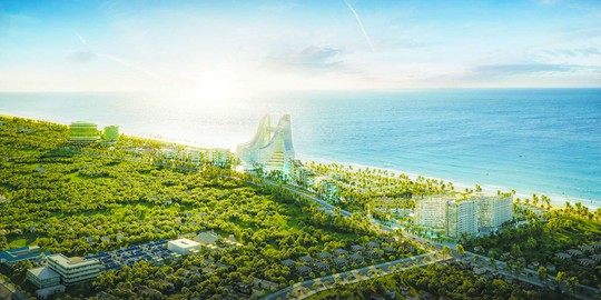 Charm Resort Hồ Tràm tăng tốc kiến tạo biểu tượng - Ảnh 1.