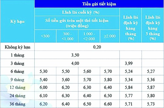 Nhiều sản phẩm tiền gửi tiết kiệm có kỳ hạn tại CEP - Ảnh 1.