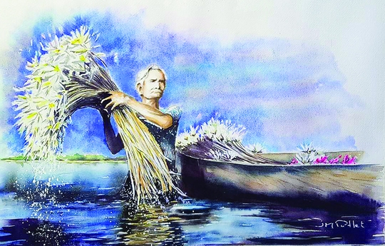 Họa sĩ Pháp phải lòng Việt Nam - Ảnh 3.