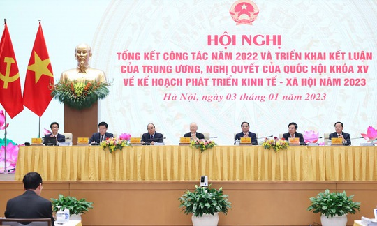 Tổng Bí thư Nguyễn Phú Trọng dự hội nghị Chính phủ với các địa phương - Ảnh 2.