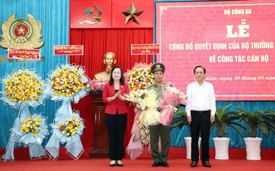 Đại tá Hồ Việt Triều giữ chức Giám đốc Công an tỉnh Bạc Liêu - Ảnh 1.