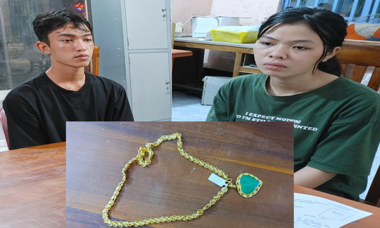 Diễn biến mới vụ đôi vợ chồng trẻ cướp tiệm vàng ở An Giang - Ảnh 3.
