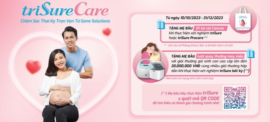 Gene Solutions ra mắt  chương trình triSureCare - Chăm sóc thai kỳ trọn vẹn - Ảnh 1.