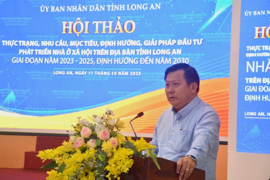 Long An mở bung cửa đón nhà đầu tư phát triển nhà ở xã hội - Ảnh 2.