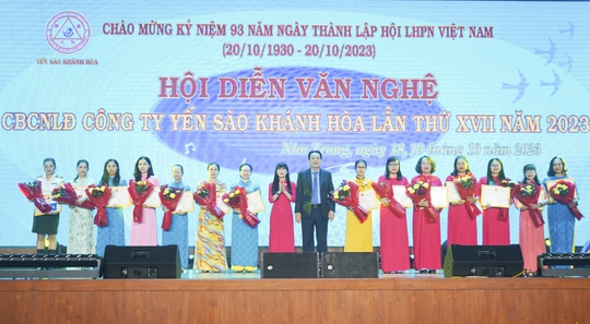 Yến sào Khánh Hòa tôn vinh nữ cán bộ  - Ảnh 8.
