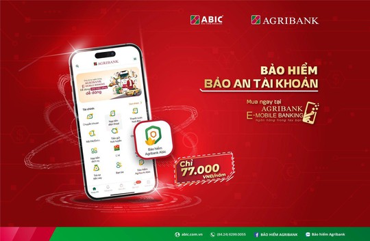 Dịch vụ Bảo an tài khoản chính thức ra mắt trên ứng dụng Agribank E-Mobile Banking - Ảnh 1.