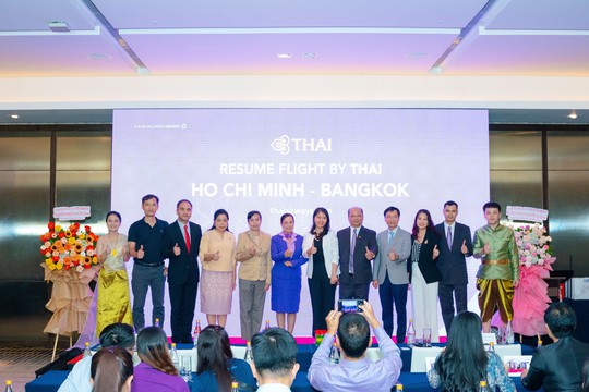 Thai Airways khai trương đường bay trở lại Việt Nam - Ảnh 1.