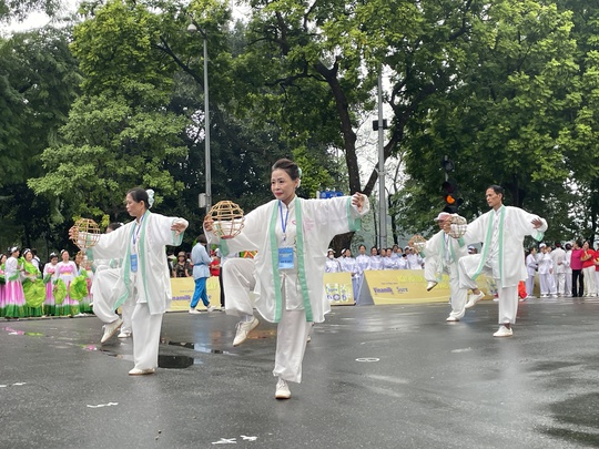 Hàng nghìn người cao tuổi tham gia ngày hội rèn luyện sức khỏe - Ảnh 1.