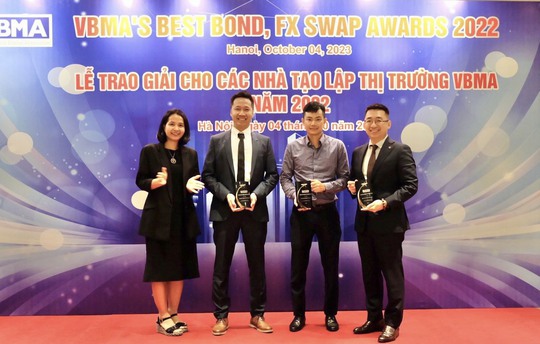 LPBank được vinh danh ở vị trí cao trong các giải thưởng Nhà tạo lập thị trường của VBMA năm 2022 - Ảnh 2.