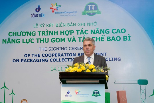 FrieslandCampina Việt Nam nâng cao năng lực thu gom và tái chế bao bì - Ảnh 2.