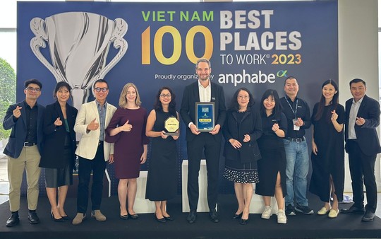 AB INBEV giữ vững sức hút top nơi làm việc tốt nhất Việt Nam - Ảnh 1.