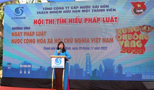 Tổng Công ty Cấp nước Sài Gòn tổ chức cuộc thi tìm hiểu pháp luật - Ảnh 4.