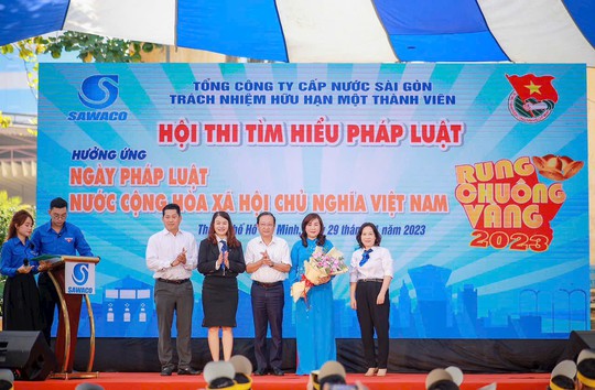 Tổng Công ty Cấp nước Sài Gòn tổ chức cuộc thi tìm hiểu pháp luật - Ảnh 5.