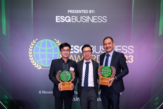 Vinschool nhận giải thưởng ESG Busines Awards về phát triển bền vững - Ảnh 1.