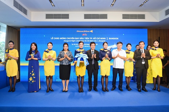 Vietravel Airlines khai trương đường bay quốc tế Thành phố Hồ Chí Minh – Bangkok - Ảnh 1.